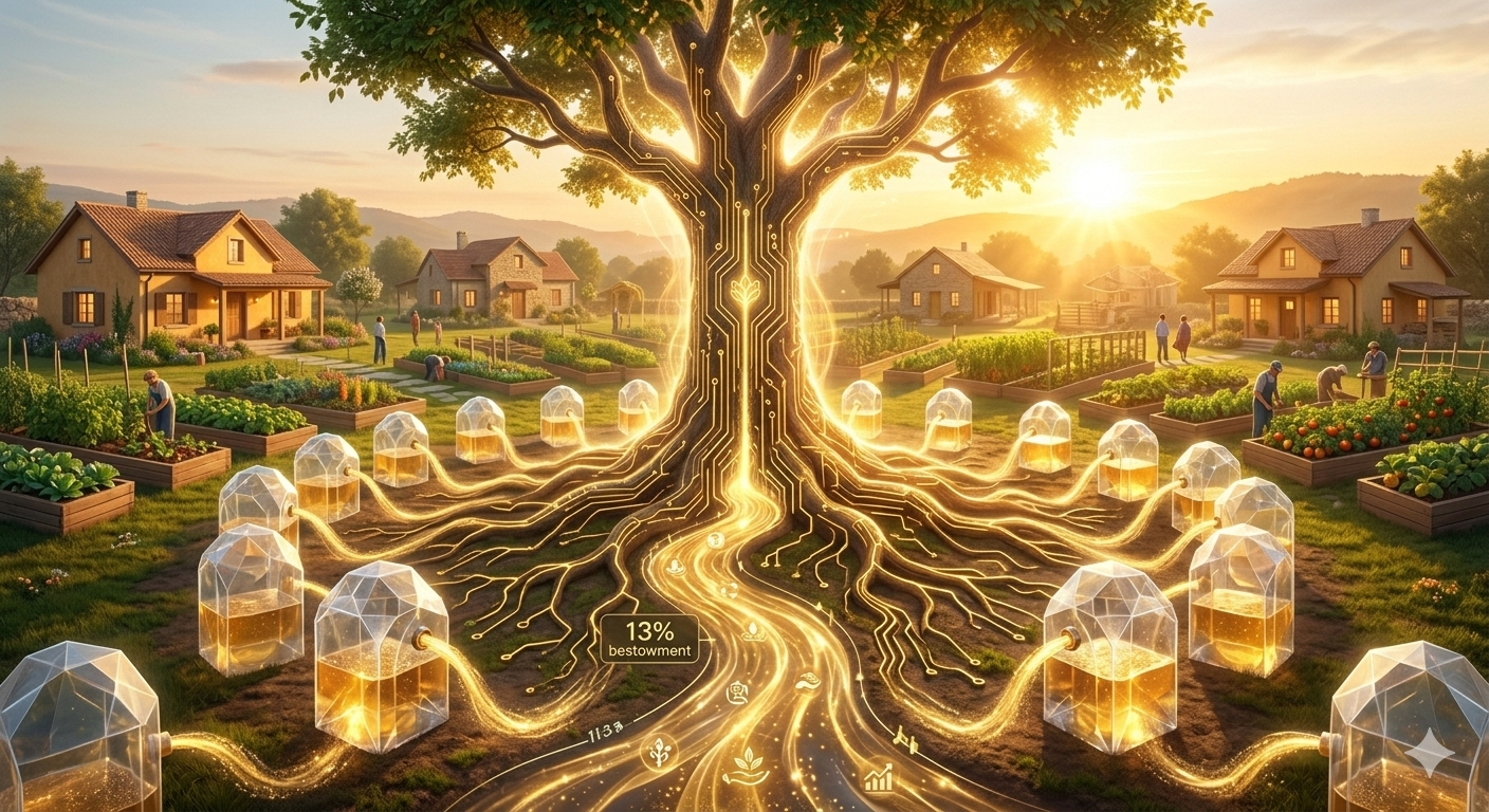 [더피코인 발행 알고리즘] Stocking-to-Bestow 전환 로직